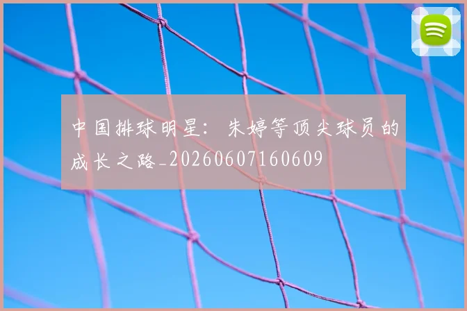 中国排球明星：朱婷等顶尖球员的成长之路_20260607160609